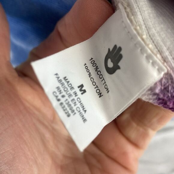 Spiritual Gangster x Peloton Limited Edition Tie Dye Hoodie Size M  297 - Picture 9 of 10